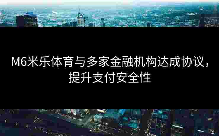 M6米乐体育与多家金融机构达成协议，提升支付安全性