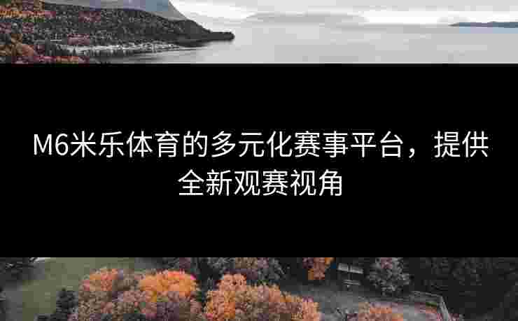 M6米乐体育的多元化赛事平台，提供全新观赛视角