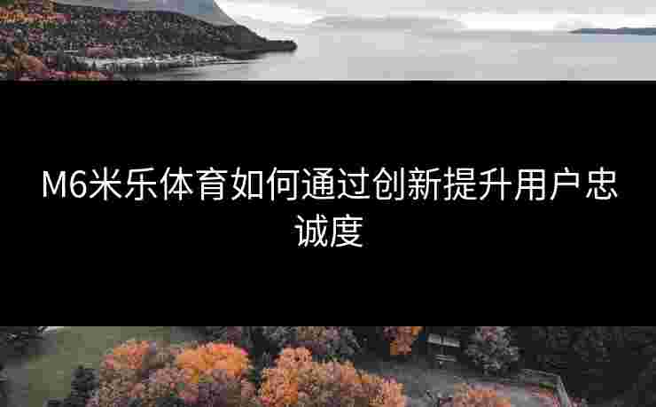M6米乐体育如何通过创新提升用户忠诚度