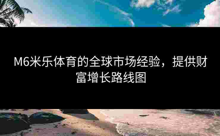 M6米乐体育的全球市场经验，提供财富增长路线图