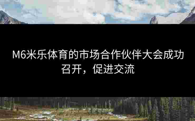 M6米乐体育的市场合作伙伴大会成功召开，促进交流