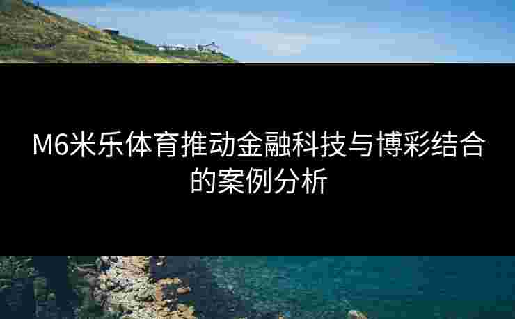 M6米乐体育推动金融科技与博彩结合的案例分析